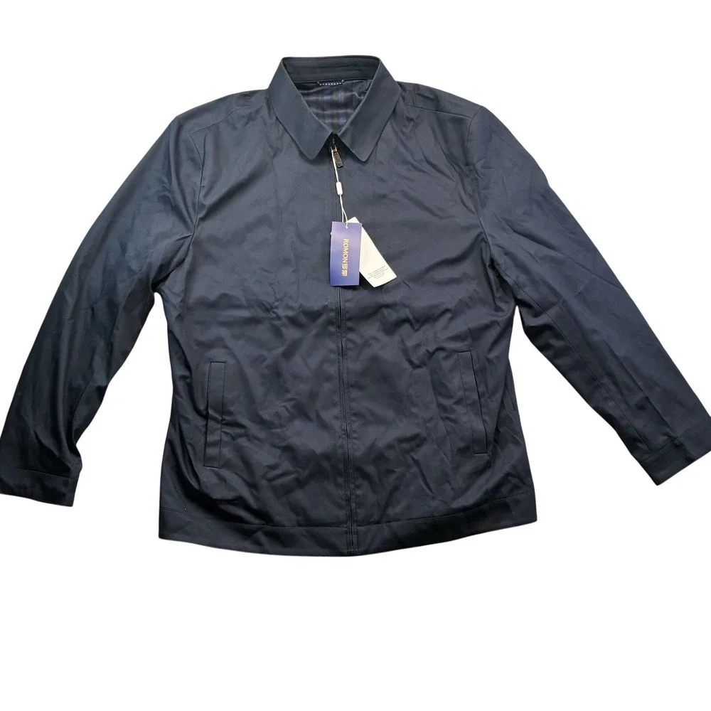 Mens Medium Casual‎ Business Coat Classic Dress Winter Jacket Social Blazer Navy